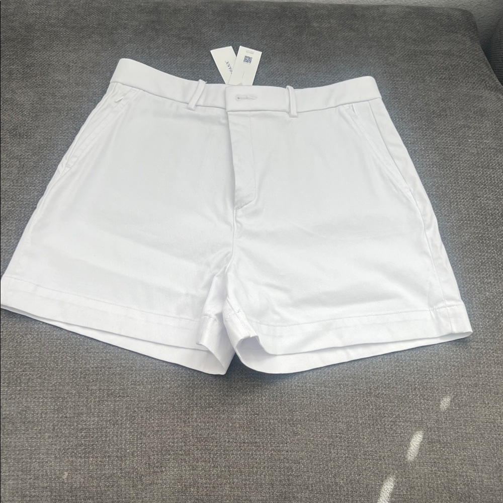 SPANX Women's White Shorts Bermudas